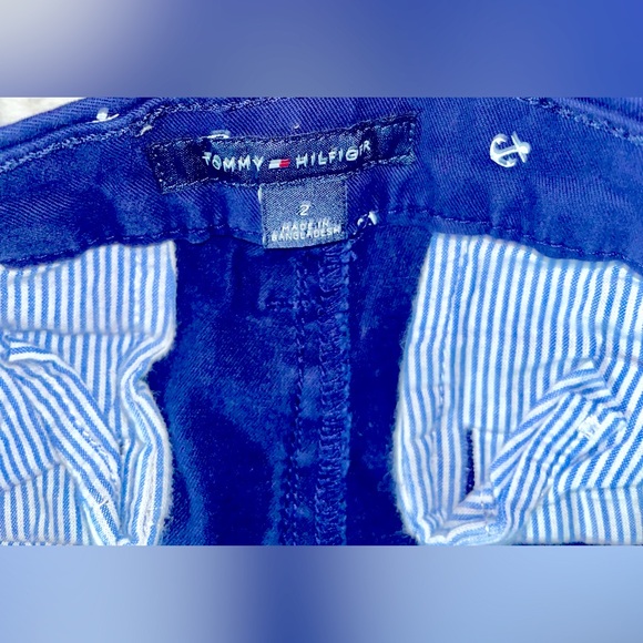 Tommy Hilfiger Women’s Pants. Size 2. Blue and White Straight leg. - Picture 3 of 3